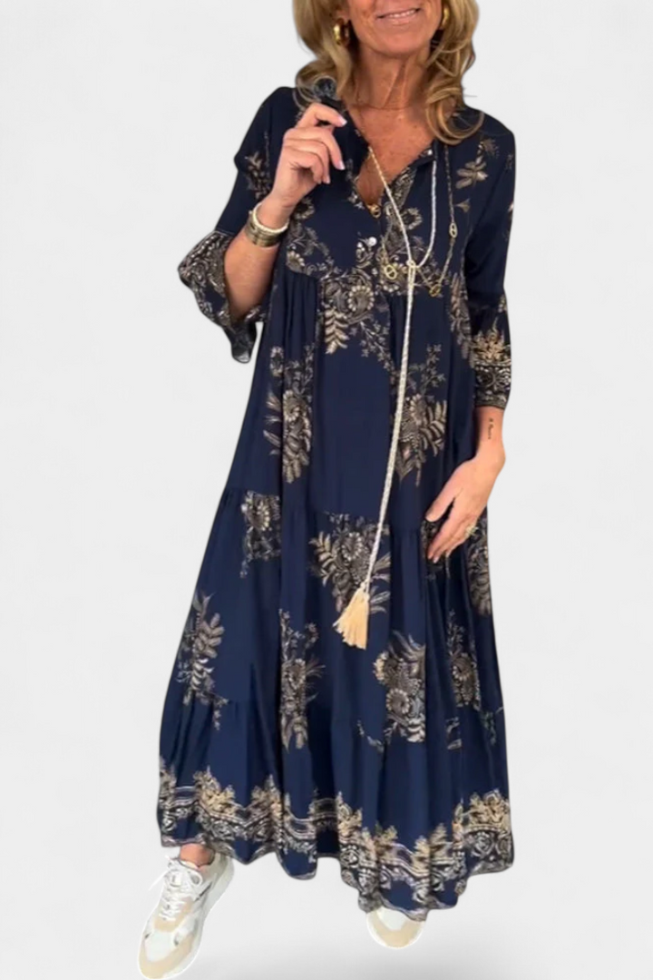 Yaiza Vestido Flowy Vintage
