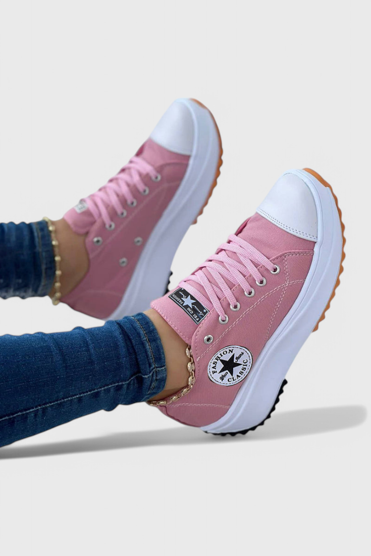 Taya Zapatillas de Lona Chunky