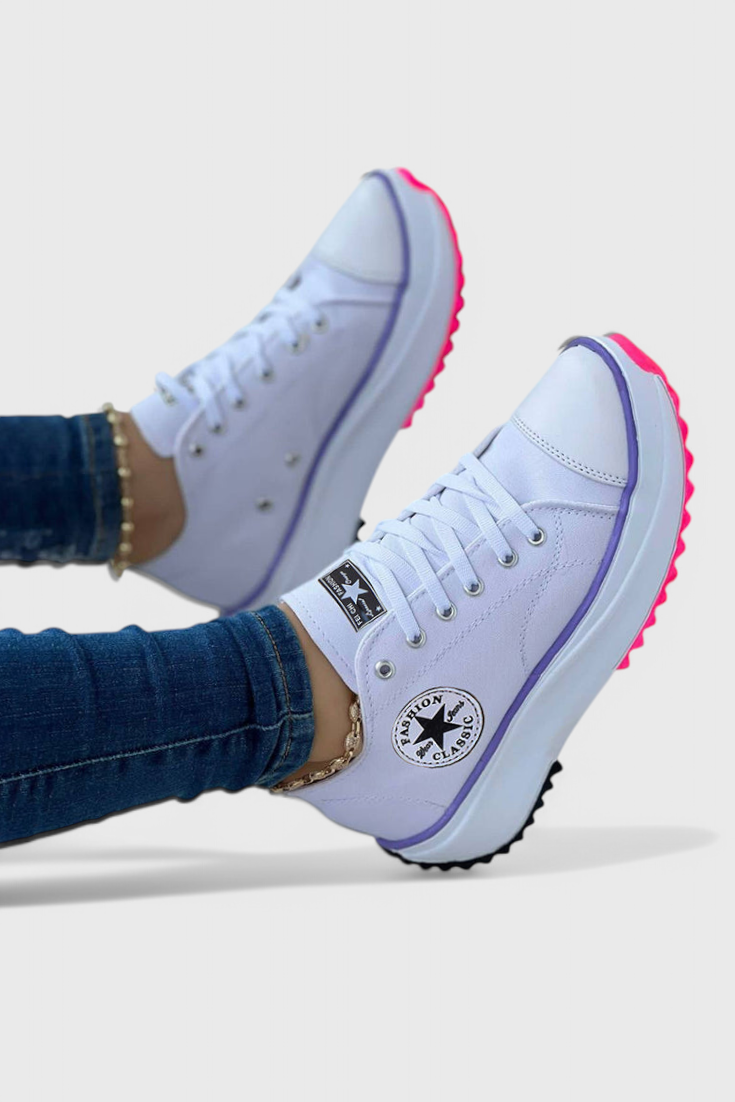 Taya Zapatillas de Lona Chunky