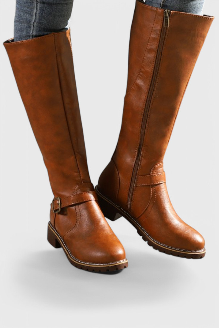 Sienna Botas de Montar Clásicas hasta la Rodilla