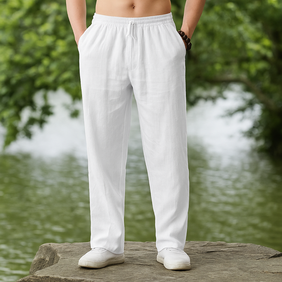 Pantalón Lino Natural