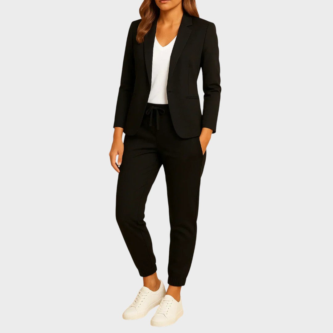 Anastazia | Elegante conjunto con chaqueta y pantalón