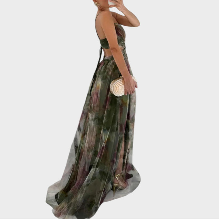 Cristina | Maxivestido floral para una elegancia sin esfuerzo