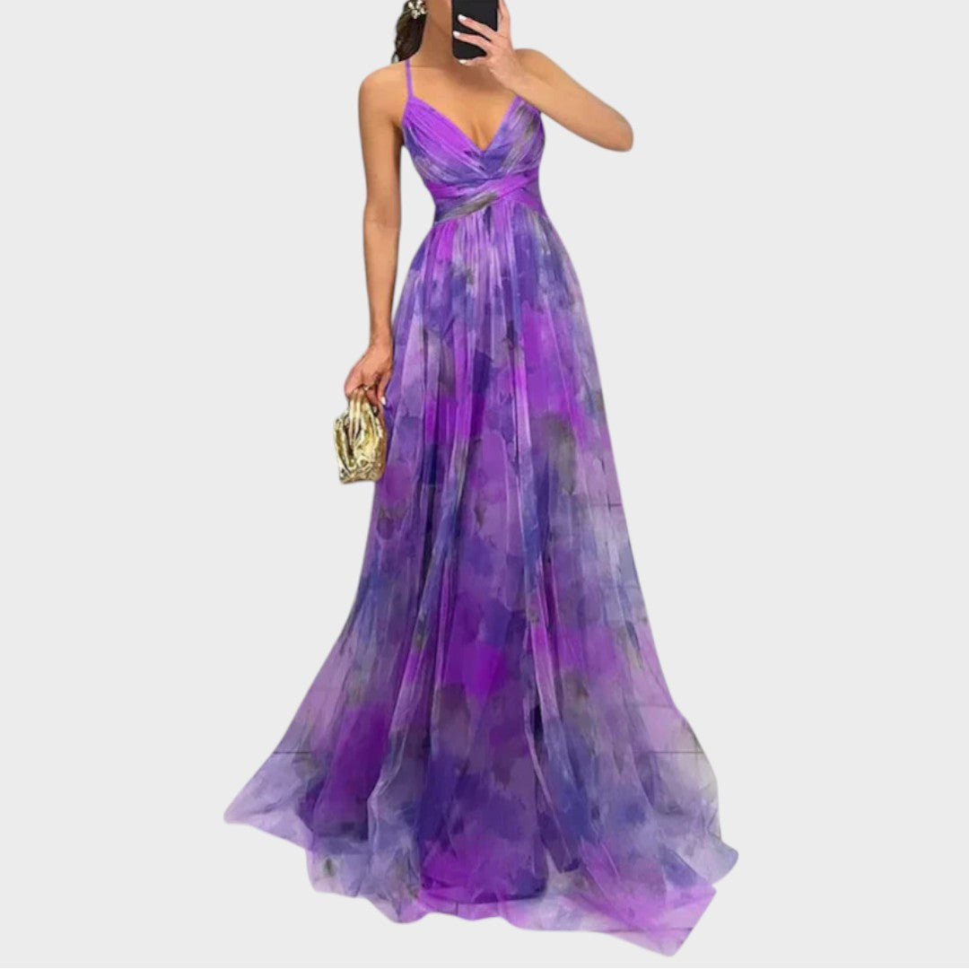 Cristina | Maxivestido floral para una elegancia sin esfuerzo