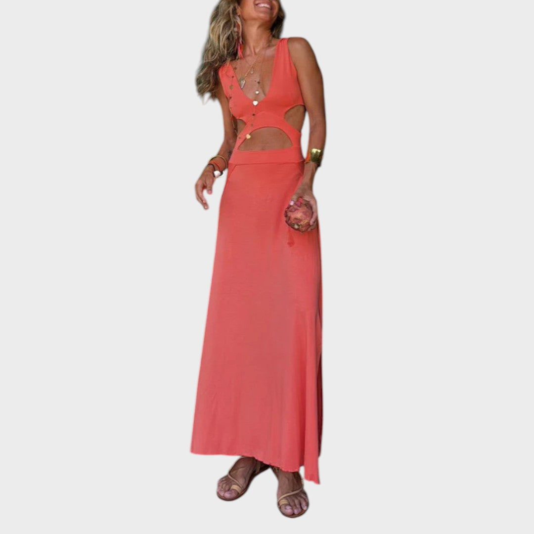 Bianca | Vestido de corte profundo
