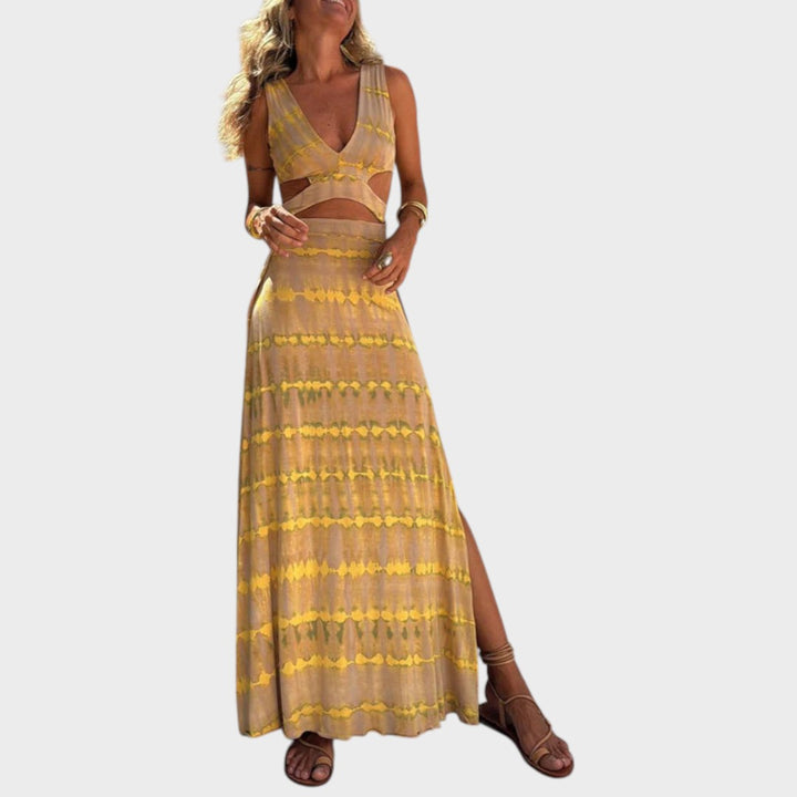 Bianca | Vestido de corte profundo