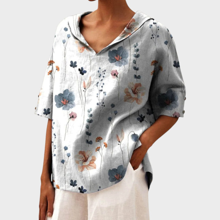 Paloma | Elegante top con escote en V