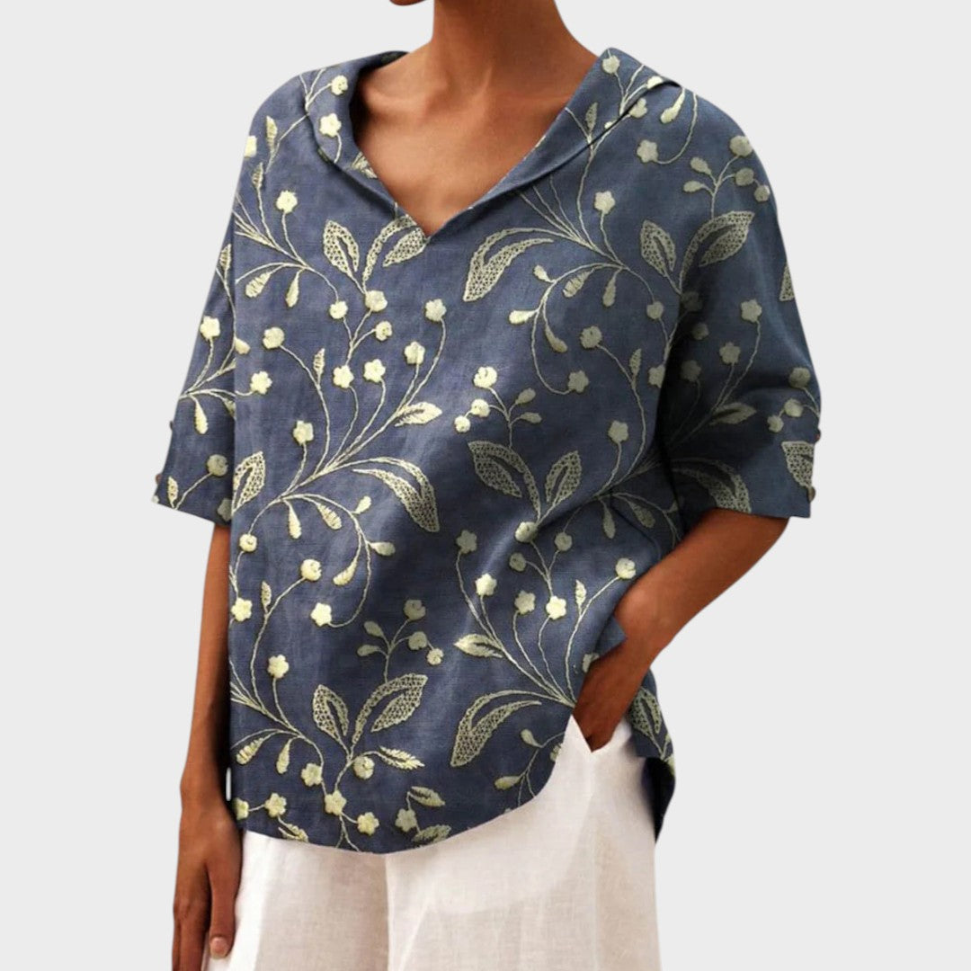 Paloma | Elegante top con escote en V