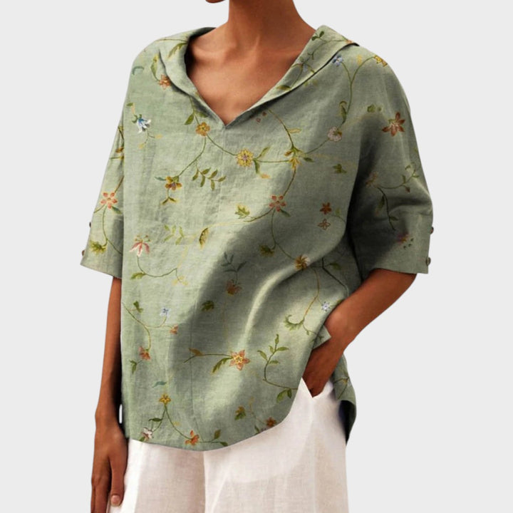 Paloma | Elegante top con escote en V