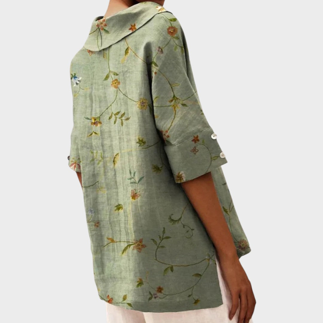 Paloma | Elegante top con escote en V