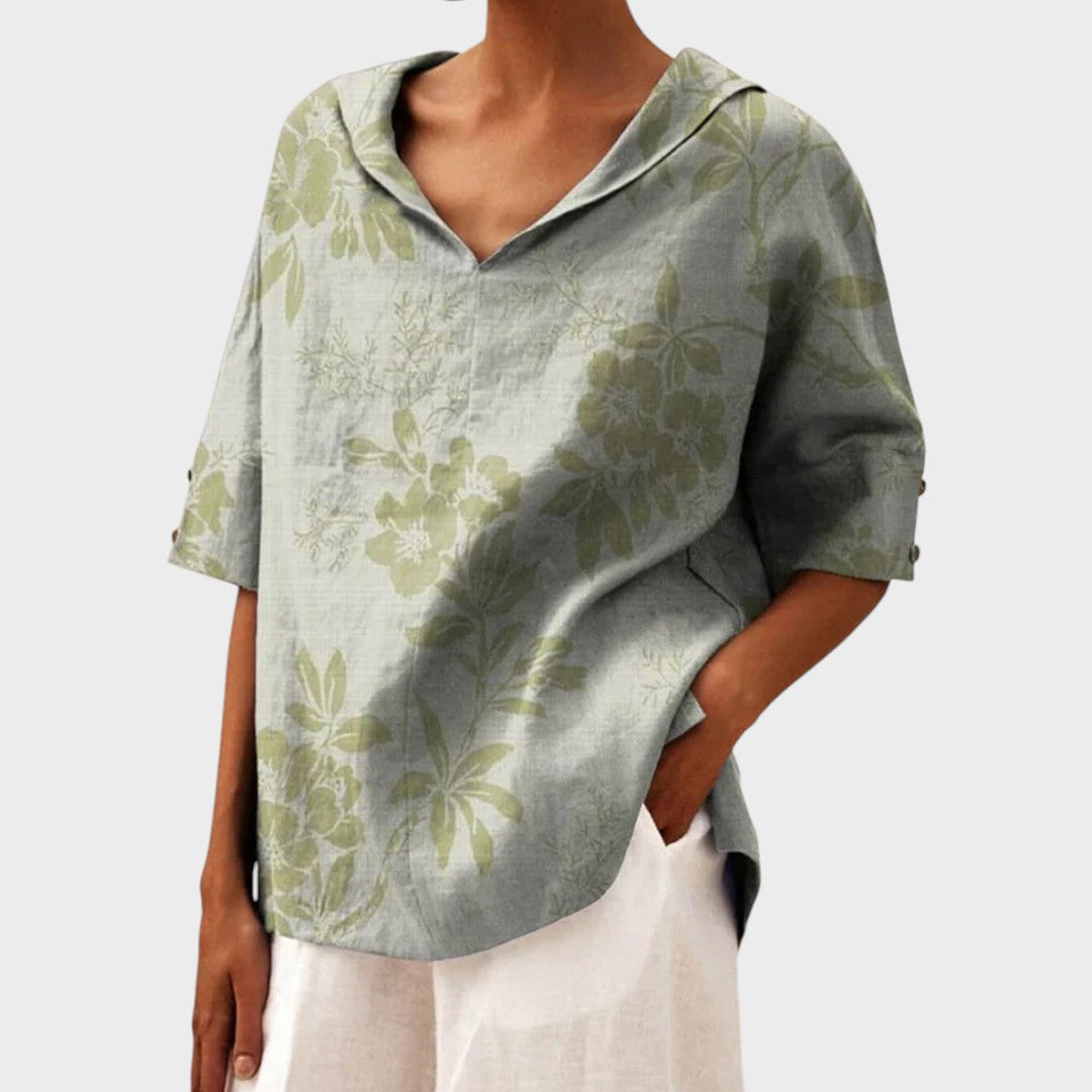 Paloma | Elegante top con escote en V