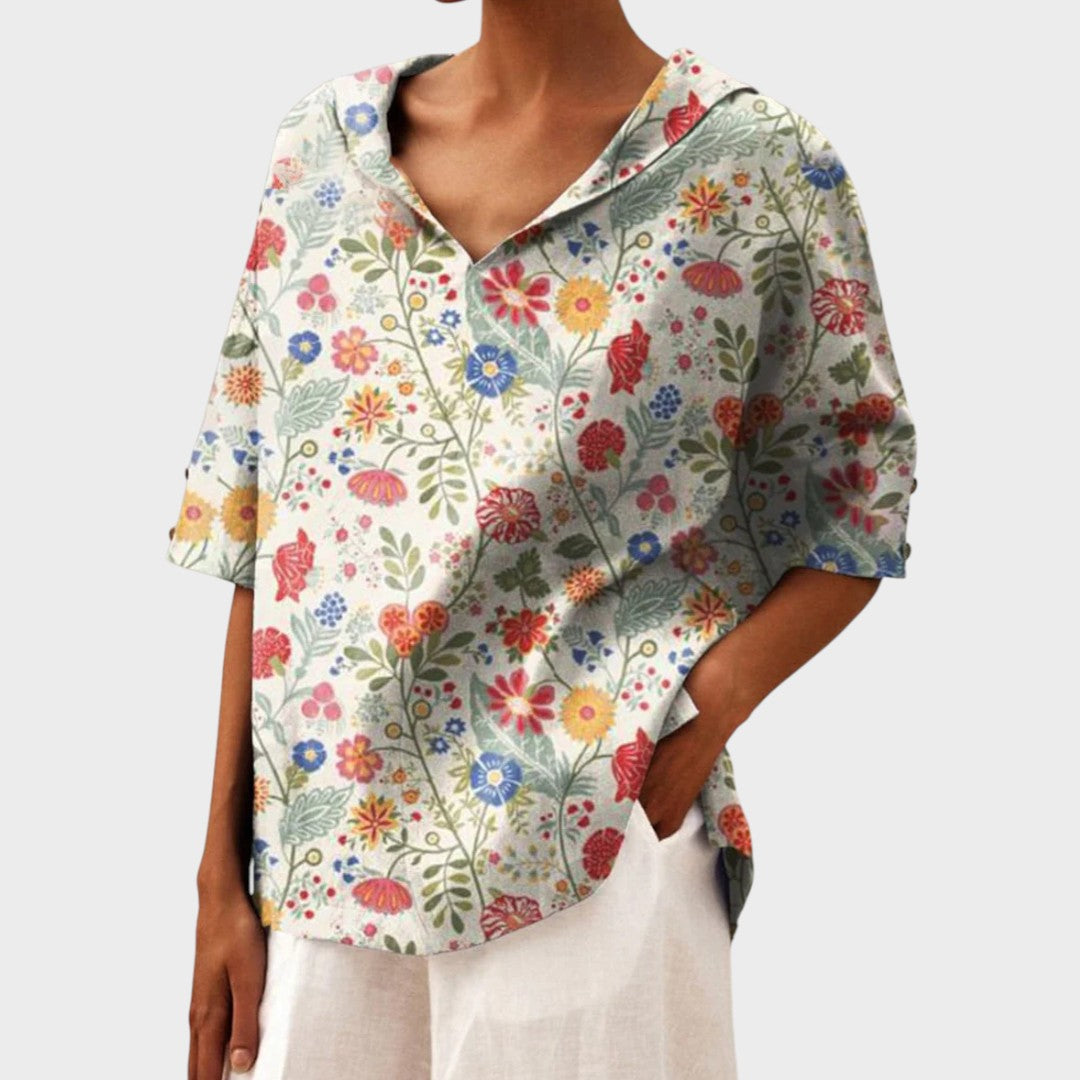 Paloma | Elegante top con escote en V