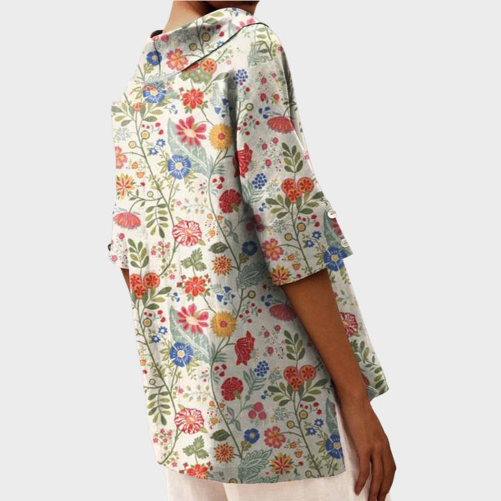 Paloma | Elegante top con escote en V