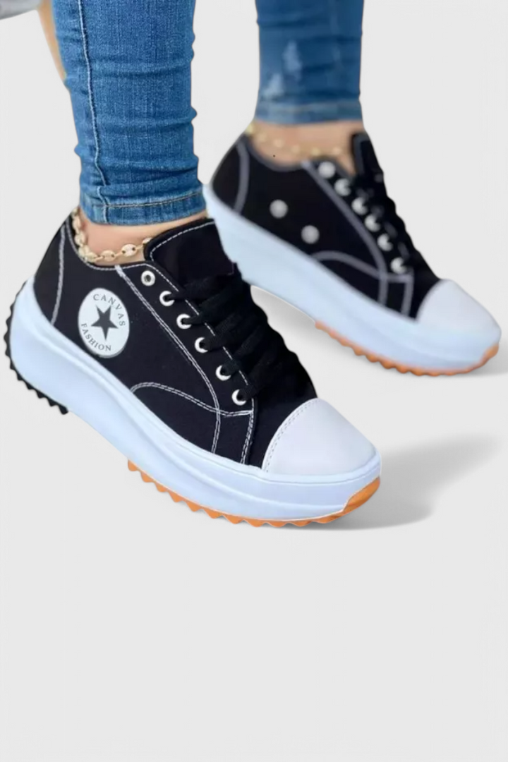 Taya Zapatillas de Lona Chunky