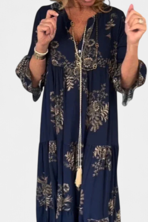 Yaiza Vestido Flowy Vintage