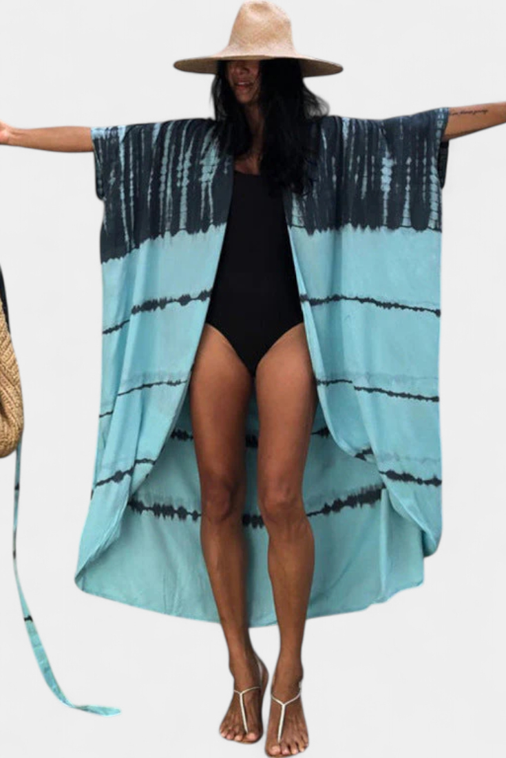 Sonia Vestido de Playa Glamuroso con Protección Solar