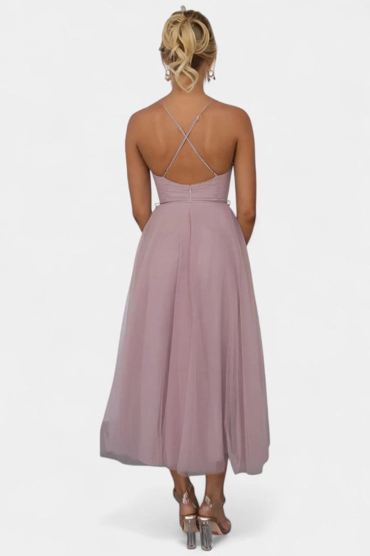 Eileen Vestido Midi de Tul