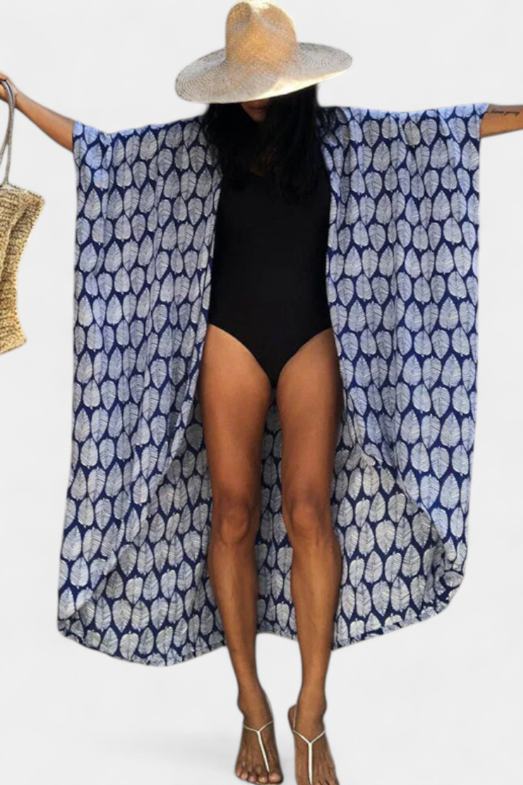 Sonia Vestido de Playa Glamuroso con Protección Solar