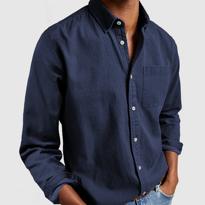 Alvin | Camisa de ocio premium con mangas largas