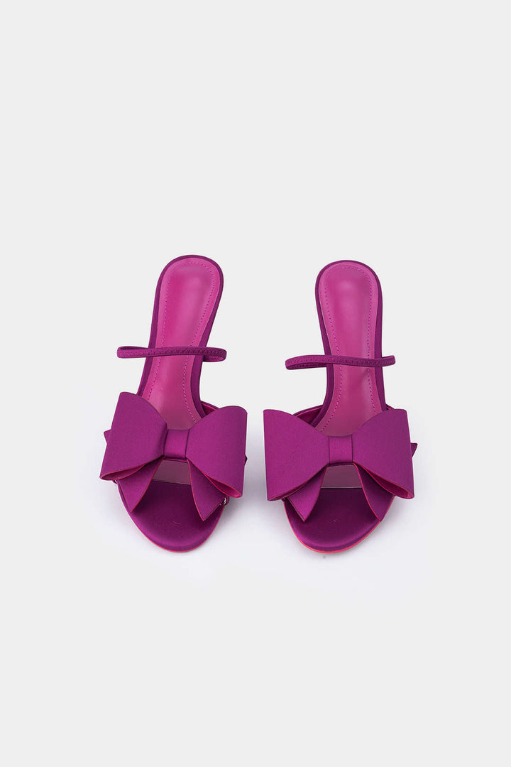 Tacones Puntiagudos de Cuero Sintético