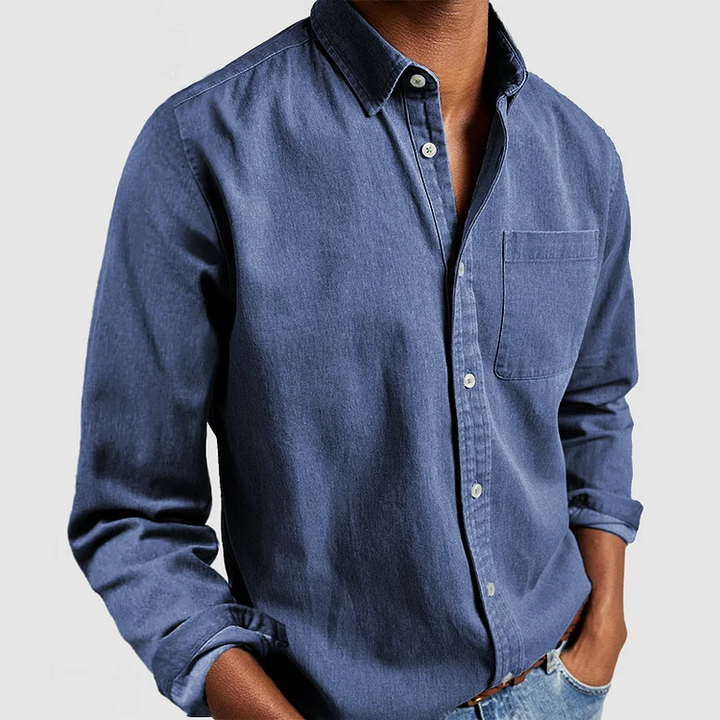 Alvin | Camisa de ocio premium con mangas largas