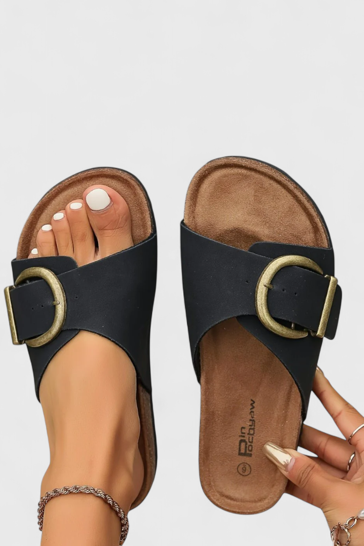 Delphine Sandalias Elegantes de Confort