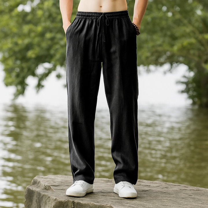 Pantalón Lino Natural