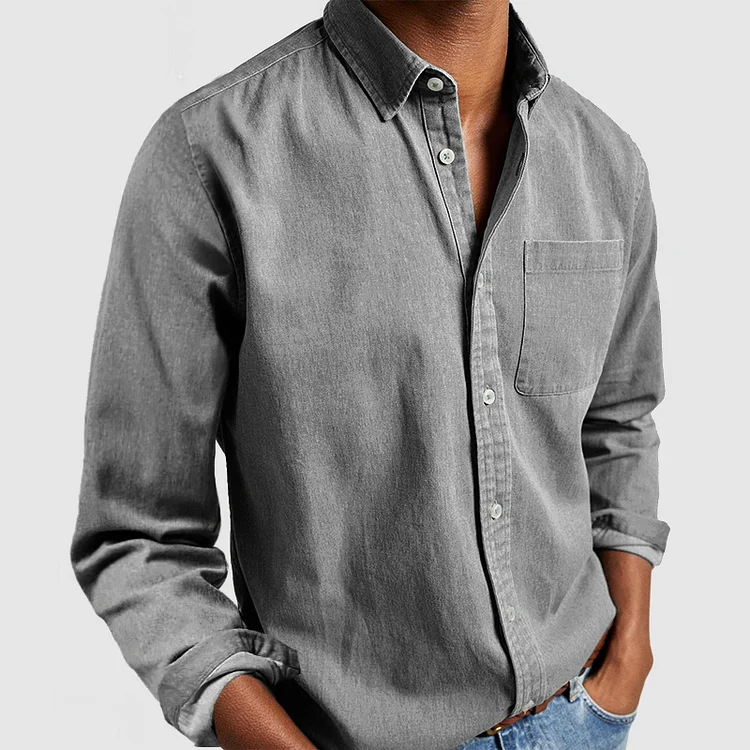 Alvin | Camisa de ocio premium con mangas largas