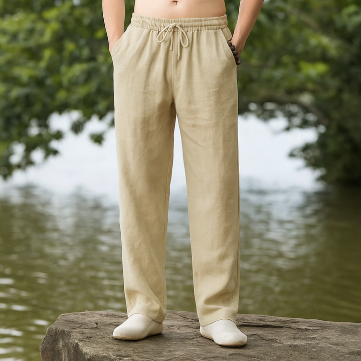 Pantalón Lino Natural