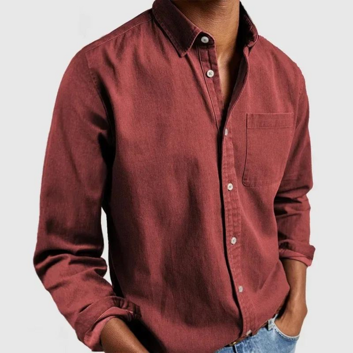 Alvin | Camisa de ocio premium con mangas largas