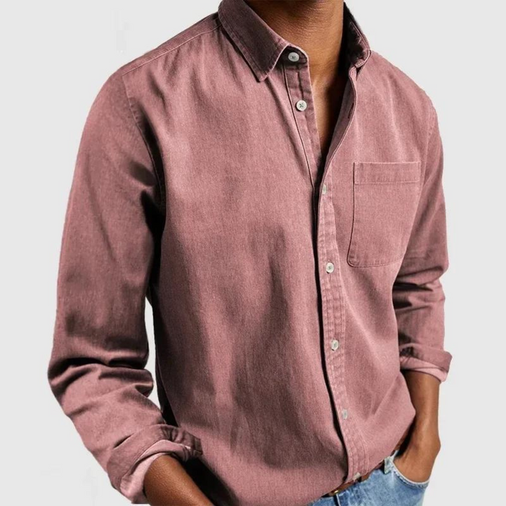 Alvin | Camisa de ocio premium con mangas largas