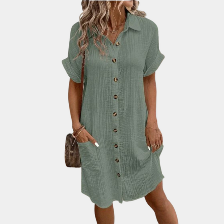 Rosalía | Vestido Polo Elegante (Pronto Agotado)