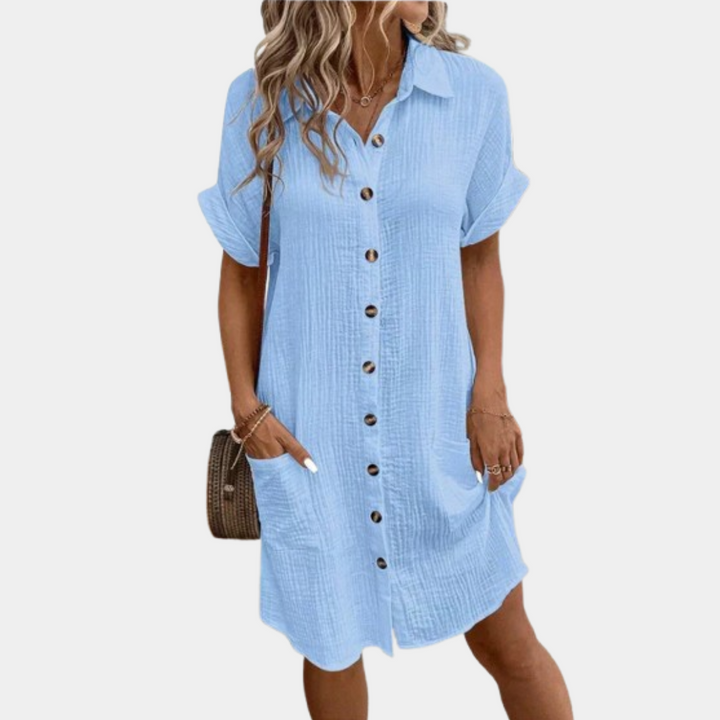 Rosalía | Vestido Polo Elegante (Pronto Agotado)
