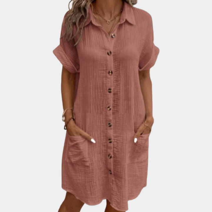 Rosalía | Vestido Polo Elegante (Pronto Agotado)