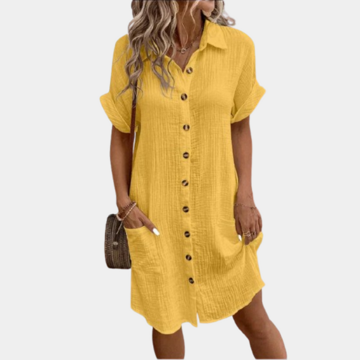 Rosalía | Vestido Polo Elegante (Pronto Agotado)