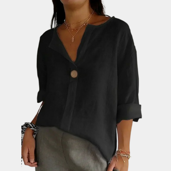 Vega | Blusa Relajada con Escote en V