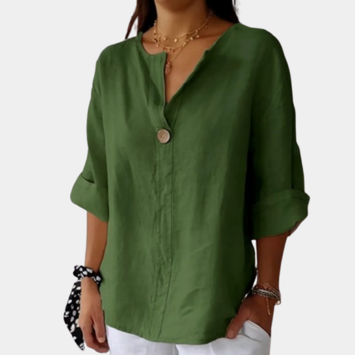 Vega | Blusa Relajada con Escote en V