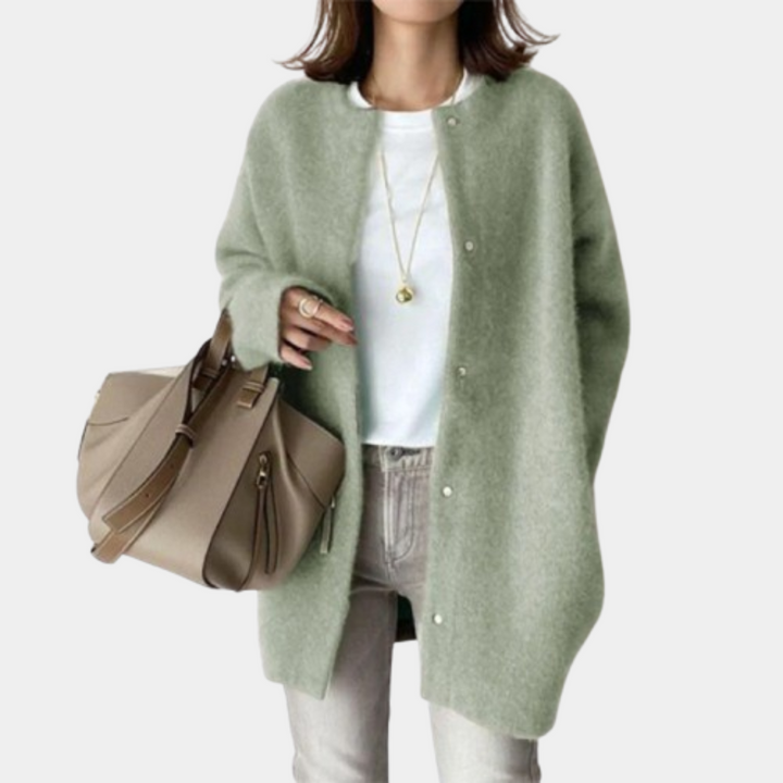 Lucrécia | Elegante chaqueta de punto de cachemira