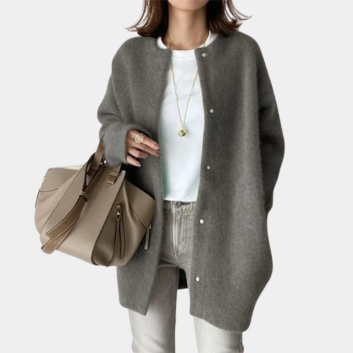 Lucrécia | Elegante chaqueta de punto de cachemira