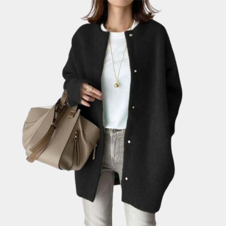 Lucrécia | Elegante chaqueta de punto de cachemira