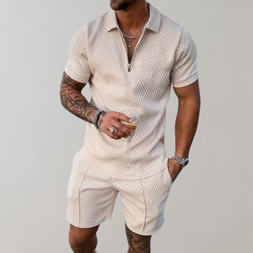 Hugo | Aireado conjunto de verano para hombre