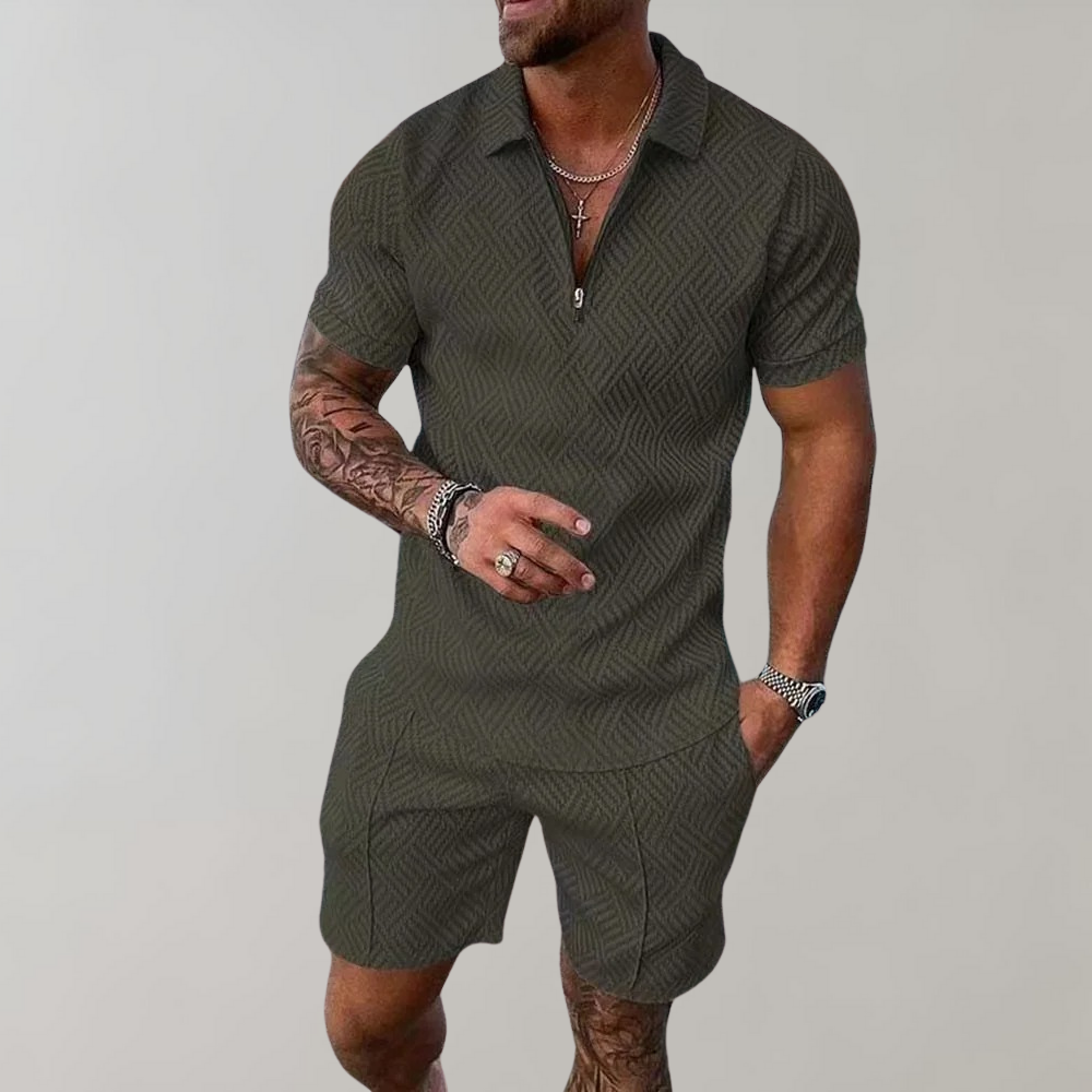 Hugo | Aireado conjunto de verano para hombre