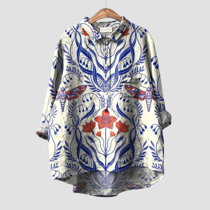 PALMIRA | Camisa oversize con diseño canino