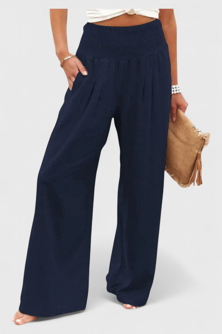 Alexia Pantalón Elegante de Corte Fluido