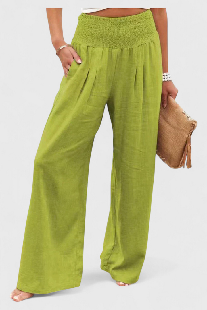 Alexia Pantalón Elegante de Corte Fluido