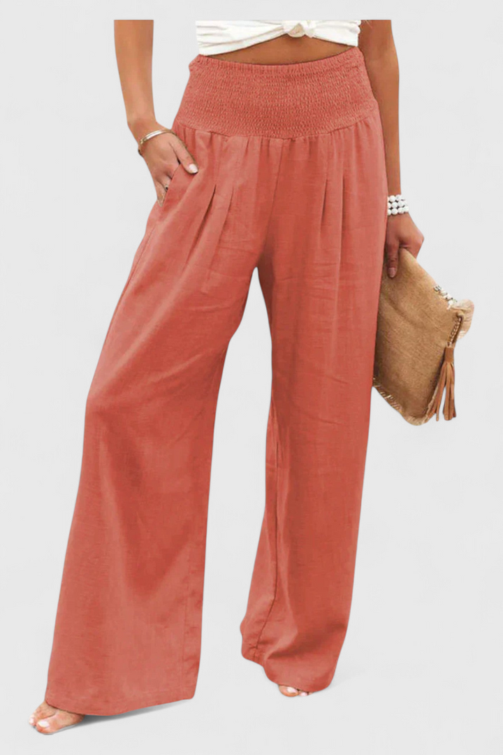 Alexia Pantalón Elegante de Corte Fluido