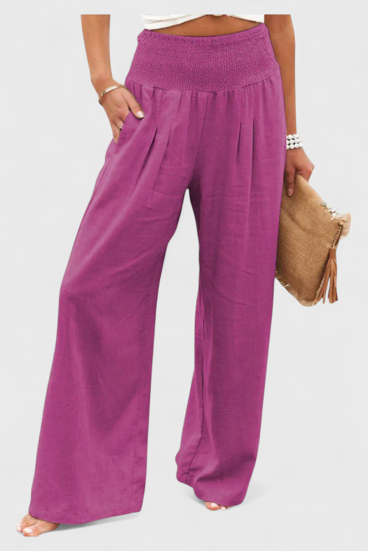 Alexia Pantalón Elegante de Corte Fluido