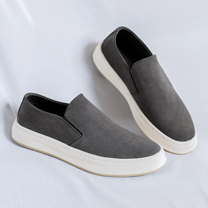 Mocasines Cómodos De Ante