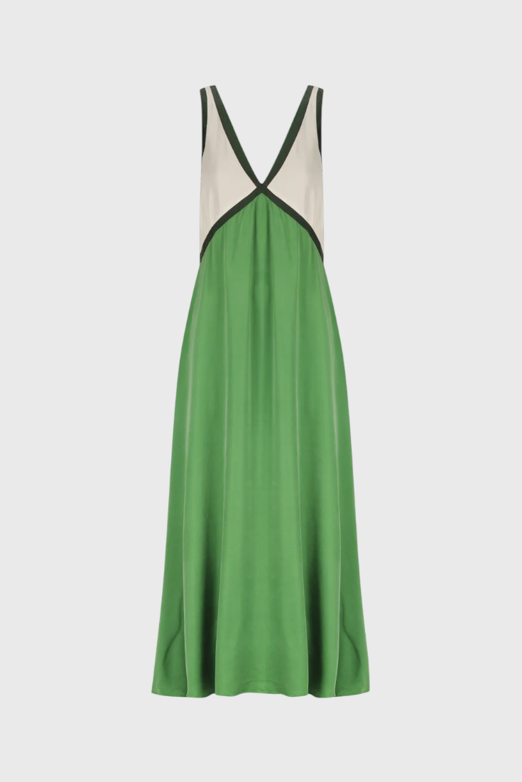 Diamond Vestido Boho de Verano con Escote en V