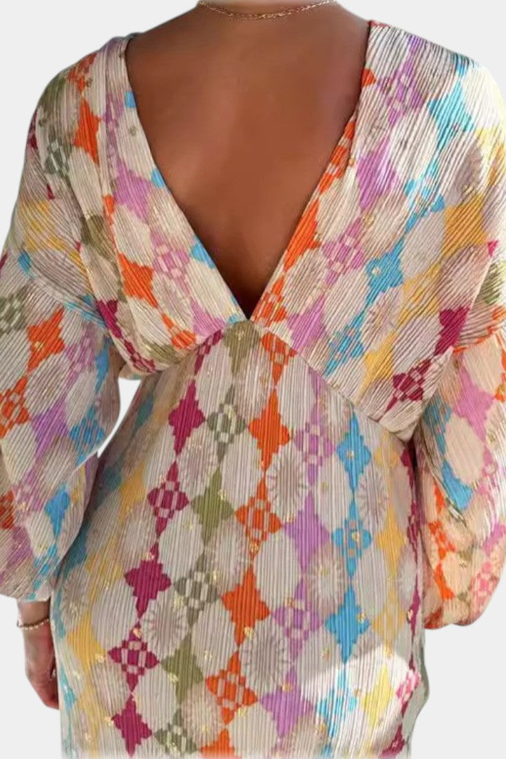 Shanice Vestido Maxi Suelto de Rayas